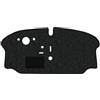 Alpha-Tex Produktions- und Handels GmbH Tappetini adatti per VW T2 Tipo alle Sitzvarianten (Costruzione 1967-1979), Robust antracite | 1 pz. | Bordo grigio