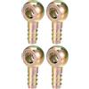 Hihaha Adattatore Per Linea Freni Carburante Con Bullone Banjo 4 Pezzi