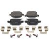 MAPCO Kit pastiglie freno, Freno a disco 6182 Compatibile con: FIAT 500L