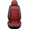 nenyan Set Coprisedili Auto Universale per Alfa Romeo 147 156 166 Giulia Giulietta Mito Stelvio | Compatibile con Airbag Laterale, Nero Rosso