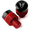 chennini Tappo per foro specchietto retrovisore moto Per TRIUMPH SPEED FOUR 600 Speed Triple R RS S TWIN SPEEDMASTER Motocicletta Tappi Per Fori Specchietto Retrovisore Posteriore Bulloni Viti M10*1.25(3)