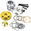 STI Kit Cilindro 50cc Testa CNC Scomposta per Minimoto Racing Completo ORO spinotto 12mm