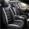 LSDRALOBPOI Pelle Set Coprisedili Auto per 𝙑𝙤𝙡𝙠𝙨𝙬𝙖𝙜𝙚𝙣 Polo 4 9N 3-Doors 2001-2005,Confortevole Auto Set Coprisedili Impermeabile Traspirante Antiscivolo Coperchi Sedili(5-Posti)