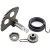 Area1 Pignone per kick starter, passaporto, molla di riparazione set compatibile con F10 / F12 / F15, Yesterday, Centro (50 ccm/2T)