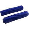 LKHJDBIY Copri Forcella Forcelle Copri-stivali in gomma blu per forcella da 40 mm, universale, per moto da cross SOFFIETTI FORCELLA IN GOMMA