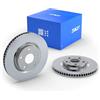 SKF 2x SKF Disco freno Anteriore Ø252mm Altezza: 40mm Spessore: 20mm Cerchio foro-Ø: 100mm ventilazione interna VKBD 80167 V2