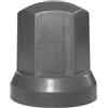 MelTruck 10x Copribulloni Protezione Dimensioni - per Camion (Grigio Scuro, Altezza: 54,5 mm x Misura: Ø33 mm)