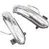 Dnhqknoaf Indicatore Direzione Specchietto Per Benz SLK SL Classe R171 W171 R230 W230 LED Indicatore Direzione Dinamico Specchietto Retrovisore Lampada Lampeggiante Sequenziale Freccia Retrovisore(Original Styl