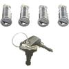 Mountney Cruz, Serrature antifurto 932-014, Set di 4