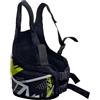 Okiyakusama Karting Protezione Costole Adulto Go Kart Pettorina Protettiva Ergonomica Accessorio Regolabile Materiale Poliestere Traspirante Adatto a Uomini E Don, Giallo