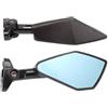CTCYWLWAYZ Specchietto Retrovisore Laterale Per Moto E Scooter Racer Per R15 2014 Tmax 500 2009 Specchietti laterali per moto