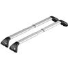 Lampa NORDRIVE N15015 Snap Alu, Coppia Barre portatutto telescopiche in Alluminio - S - 80÷111 cm