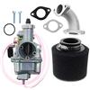 Mulcort VM22 - Kit carburatore 26 mm di ricambio per Mikuni, condotto di aspirazione Pit Dirt Bike 110cc, 125cc, 140cc, Lifan YX