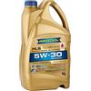 RAVENOL HLS SAE 5 W 30/5 W30 Mid Saps motoroel, Dpf Adatto (5 Litri)