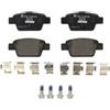 TEXTAR Kit pastiglie freni Posteriore non predisposto per visualizzazione avviso usura con accessori 2371401 Compatibilità con ALFA ROMEO MITO 955, FIAT BRAVO II 198 STILO 192 MULTIPLA 186, LANCIA
