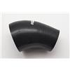 autobahn88 Curva Tubo in Silicone per Automobili, accoppiatore Riduttore Gomito 45 Gradi, ID= da 3 a 4 (da 76 a 102 mm), Lunghezza Gamba 3,13 (80mm), Spessore Parete= 0,16 (4mm), 3 Strati, Nero