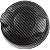 uvcany MINI F55 F56 F57 Tappi serbatoio carburante, adesivo di copertura del tappo del gas per MINI S JCW F55 Hardtop F56 Hatchback F57 Covertible(Carbonio)