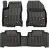 IMJ-Global Tappetini Auto Gomma ProLine 3D su Misura Compatibili con Lexus NX I 2014-2021, Set Completo di Tappeti Auto TPE per Migliorare Look e Sportività, Tappetino Premium in TPE Durevole