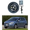 D'ANGELO 1988 Kit Ruotino di Scorta 15 compatibile con Fiat Grande Punto con Cric, Chiave e Sacca