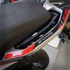 labelbike - Adesivi 3D Moto Maniglie Passeggero Protezioni e Decorazioni in Resina con Licenza Ufficiale compatibile con Moto Morini X-Cape 1200 2026 Colore Rosso Carbonio Grigio