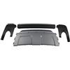 FOCKCPGEGV Per Land Per Range Per Rover Per Evoque Prestige Modello Base 2012-2019 Paraurti Posteriore Auto Diffusore Spoiler Tubo Di Scarico Copertura Plastica Spoiler posteriori per auto