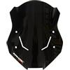 4moto Cupolino Sport (37cm) Ermax per DTX 125/360 2022-2025 Nero Chiaro fume