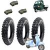 ECOVELO 3 PNEUMATICI 3.50-10 + CAMERE VALVOLA CURVA COPERTONI GOMME APE PIAGGIO VESPA PX 125 150 200 PRIMAVERA