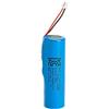 JoyiD Batteria ricaricabile ad alta capacità da 3,7 V 4000 mAh, batteria agli ioni di litio con spina terminale, accessori for batterie for auto RC robot(4500mAh)