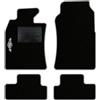 QUEMAR Tappetini Auto compatibili con MINI R50 R52 Cabrio R53 2001-2007/ Kit Tappeti Moquette e Gomma su Misura (Set 2 Anteriori+2 Poster.)/ Ricami e Colori Personalizzati (Bordo Perla, 1 Ricamo)