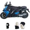 farbrothersonline COMPATIBILE CON BMW C 400 X 2018 A 2025 TERMOSCUD TUCANO URBANO R196PRO COPERTA TERMICA PARANNANZA IMPERMEABILE COPRIGAMBE SCOOTER