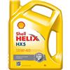 SHELL Olio motore Helix 15W-40 Olio minerale olio 4 L Compatibilità con RENAULT Clio 3 Hatchback BR0/1, CR0/1 Clio 2 BB0/1/2, CB0/1/2, PEUGEOT 206 2 volumi/Coda spiovente 2A/C 207 WA, WC 307 3A/C