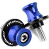 TREONK Supporti per Forcellone Posteriore - M6 Supporti Cavalletto Alluminio Coppia di Nottolini Alza Moto per A&pri&lia RS660 2021-2023
