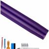 NewL Pellicola Vinile Auto Lucida Autoadesiva Viola 30 x 300 cm | Finitura lucida, attrezzi inclusi, canali aria integrati, flessibile e stirabile, per interni ed esterni auto, mobili
