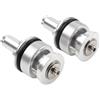 generic SIKUAI Regolatori Precarico, Bulloni Tappo Forcella 41mm per Yamaha R3 2015 2016
