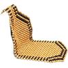 Generic Coprisedile Auto Massaggiante in Legno con Perline Sedile in Rilievo per Furgone/Tasse