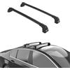 TURTLE Compatibile con Il Portapacchi Air3 per BMW Serie 3 (E46) 19982005 | Nero