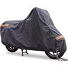 Auto Accessori Lupex Telo Coprimoto Felpato e Impermeabile Cover Copertura Esterna Universale Tessuto PVC Taglia M 203 x 89 x 122 cm Scooter Moto Motociclo Motorino