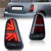 Archaic LED Luci posteriori per MINI Cooper R50 R52 R53 2001-2007, fari posteriori con indicatori sequenziali, Benvenuta DRL, affumicato, coppia