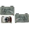 Yuchen SET 2 FARO FANALE PROIETTORE ANTERIORE PER DUCATO DAL 1984 AL 1993 H4