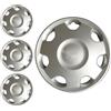 W-Parts SERIE 4 BORCHIE - 4 COPRICERCHI COPPE RUOTA 14 PER OPEL CORSA