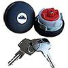EMMEA TAPPO CON CHIAVE COMPATIBILE CON SUZUKI COMPATIBILE CON JEEP SAMURAI SJ 413 JX SJ 410 JX CAPPUCCIO CHIUSURA CARBURANTE SICUREZZA