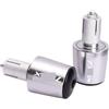 SHSHJJB Bilancieri Manubrio Moto Per Ya&ma&ha Per TMAX530/500 2008-2024 Per T-MAX 500 530 SX DX 2018 Manopole Manubrio Moto Terminali Tappi Manubrio Tappi Manubrio Moto(Silver)