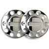 Hansen Styling Parts 2 Copri bulloni per Ruote di Camion da 22,5 in Acciaio Inox, Chiusi, compatibili con Cerchi in Acciaio con interasse 10x335mm.
