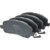 RIDEX 402B0112 Set d'assale Kit pastiglie freni Anteriore con molla con accessori con lamierino anticigolío Compatibilità con CITROËN C4 AIRCROSS
