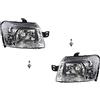 Johns Fari alogeni adatti per Fiat Panda 169 03- Set con H4 Li. Re con motore