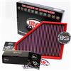 B&S Kit Filtro Aria Sportivo Aspirazione Rigenerabile Lavabile FB479/20 con Profumatore Interni