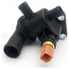 HM Flangia dell'acqua del refrigerante dell'alloggiamento del termostato compatibile con Hyu Ndai Atos Kia OE 25611-02502 25650-02560 2565002501 3922038010 2561102502