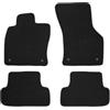 M MOTOS MOTOS Premium tappetini auto Velours per auto destinato a Audi A3 8V 2013-2020 Berlina, si adatta anche alla RS3 8V - Premium, Matt, Nero tappetino auto - Provate un nuovo comfort di guida con un set