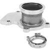 zottel Adattatore flangia turbo, parti del turbina resistente all'usura per Hx40 Downpipe Turbo per Wh1C Hx35 Hx35W