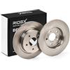 RIDEX 82B0113 2x Disco freno Posteriore senza viti/bulloni Compatibilità con FORD Focus II Hatchback DA, HCP, DP